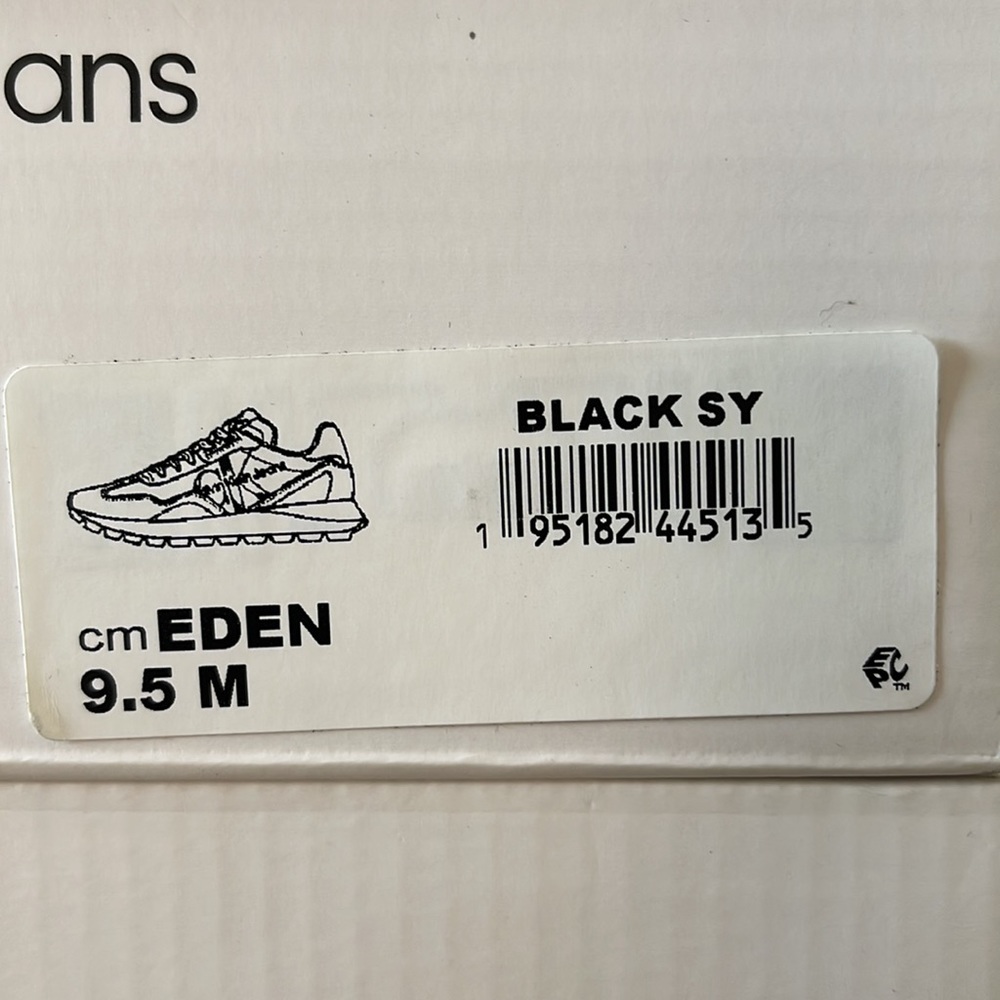 Calvin Klein Jeans Men’s Eden Black SY Sneakers Various Sizes. New With box. - Picture 10 of 11